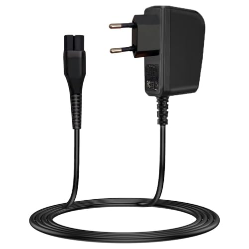 Anakel Home Chargeur pour rasoir électrique Philips OneBlade HQ HS HC RQ AT PT MG BT BG 15 V 5,4 W 350 mAh Noir