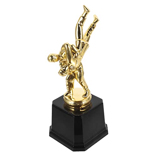 Abaodam 5 Peças Troféu De Luta Livre Prêmios Presente De Recompensa Masculino Lance Troféu Prêmios M