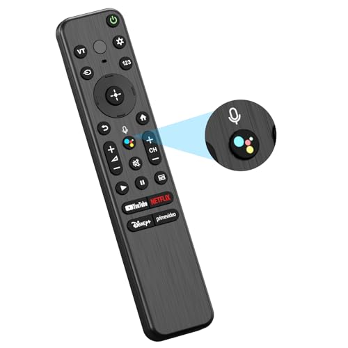 Voice Remote for Sony Smart TVs,Replacement Remote Control for All Sony Bravia 4K UHD LED/LCD HD Smart TVs by TVSEN - Used condition - US$17.87