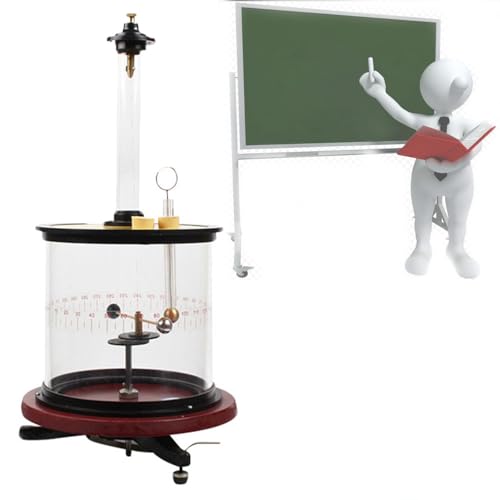JOSBY Coulomb Torsion Scale Coulomb's Law, High School Physics Lab Educational Teaching Equipment, Electricity Static Charge Measurement, Wheel Demonstrator Experimenter, Coulomb's Law Demonstrator