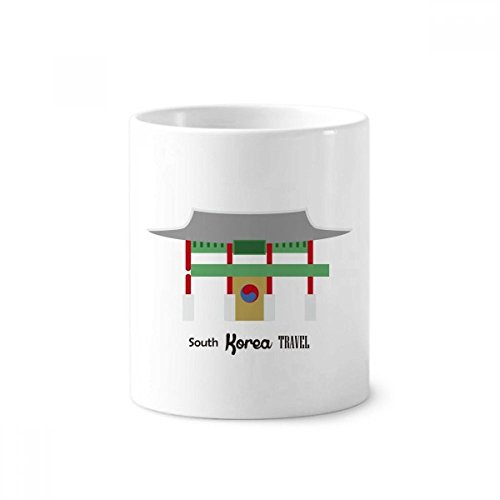 Tasse blanche Corée du Sud Buk en céramique pour bureau et salle de bain