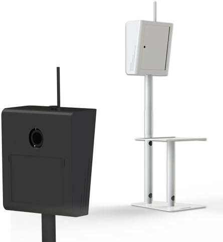 T11 2.0 Photo Booth D.I.Y Shell with Pole & Shelf - White