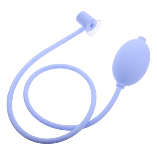 Healeved Sitz Bath Flusher Hose Soft Silicone Flush Tube for Sitz Bath Seat Women Wash Squeeze with Nozzle for Baby, Pregnant Women, Bedridden Patients