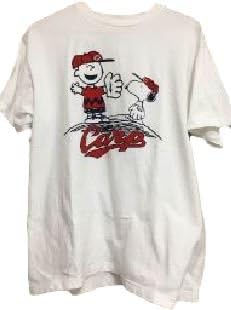 Amazon Co Jp 広島カープ スヌーピー コラボ Tシャツ Lサイズ スポーツ アウトドア