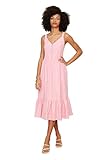 65% Baumwolle 35% Polyester Trendyol Women\'s GIPE Detailliertes Reißverschlusskleid Dress, Pink, 42