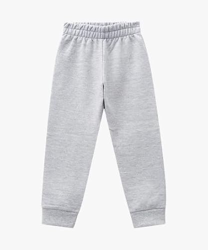 Kit 4 Calças de Moletom KYLY Flaneladas com Punho para Crianças de 10 a 16 anos, Unissex (14, MARINH