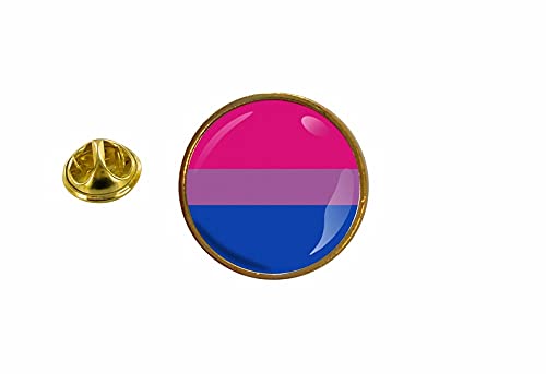 Pins pin badge pin's drapeau bisexual bi sexuel lgbt rond