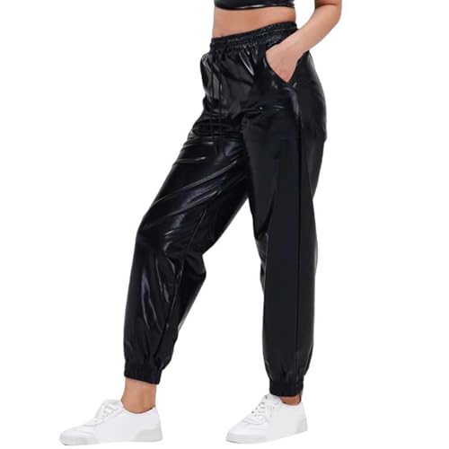 Pantalon uni grande taille pour un style sportif chic