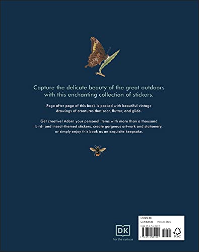 The Bees, Birds & Butterflies Sticker Anthology: With More Than 1,000 Vintage Stickers (DK Sticker Anthology) - Image 2