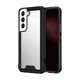 ZIZO ION Series for Galaxy S22 Plus Case - Military Grade Drop Tested with Tempered Glass Screen Protector - Black