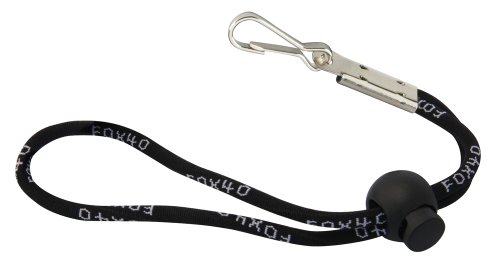 Fox 40 9in Clipper Lanyard Black