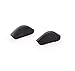 NicelyFit Replacement Nose Piece Pads for Oakley, Black, Size Crosslink