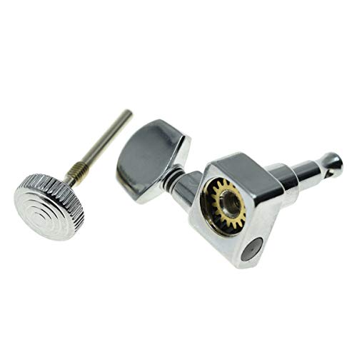 image for Dopro Chrome 2 Pin Locking Guitar Tuners Tuning Keys Pegs Machine Head
