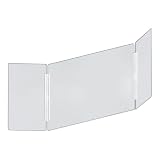 Azar Tri-Fold Plexiglass Barrier