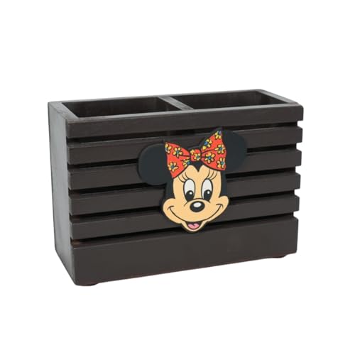 Image of Decorative Embossed Design Pencil and Pen Stand | Desk Organizer for Stationery Storage | Suitable for Office Desk, Study Table, Home and Workspace Use (Design 19)