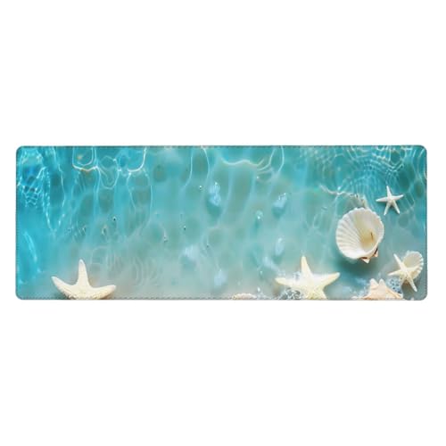 Tapis de souris Hawaï 80x30 cm antidérapant pour éviter les glissements de clavier