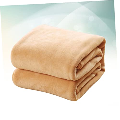 Couverture polaire en flanelle légère chaude Veemoon 120x200cm drap de couchage hiver