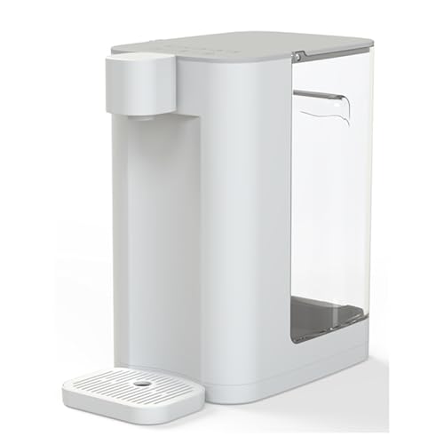 Zayuzo Dispensador De Agua Caliente Instantánea, Dispensador De Agua Purificada De Escritorio con Calefacción, 3 Niveles De Salida De Agua Y 5 Niveles De Ajuste De Write