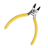 RiToEasysports Cortador de Cuerdas de Guitarra, Alicates de Guitarra Eléctrica de Acero de 5 Pulgadas, Herramienta de Reparación de Trastes de bajo para Instrumentos Musicales de Cuerda (Alicates