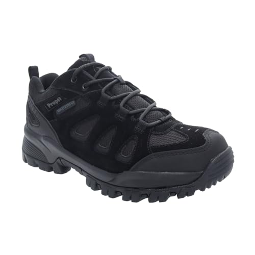 Image of Propet Mens Ridge Walker Hiking Hiking Sneakers Shoes - Black