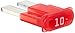 Bussmann ATR-10 ATR Micro II Automotive Blade Fuse - 2 Leg - 10 Amp, 5 Pack (Tin)