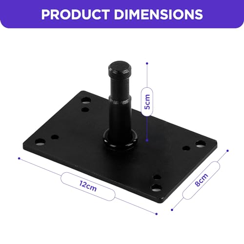 image for Hahawalker Studio Baby Pin Plate Wall Ceiling Mount,2 inch Mini Lighti