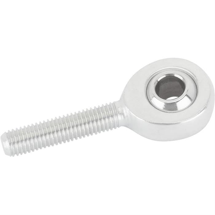 Precision Carbon Steel LH Male Heim Joint Rod End, 1/4 Inch