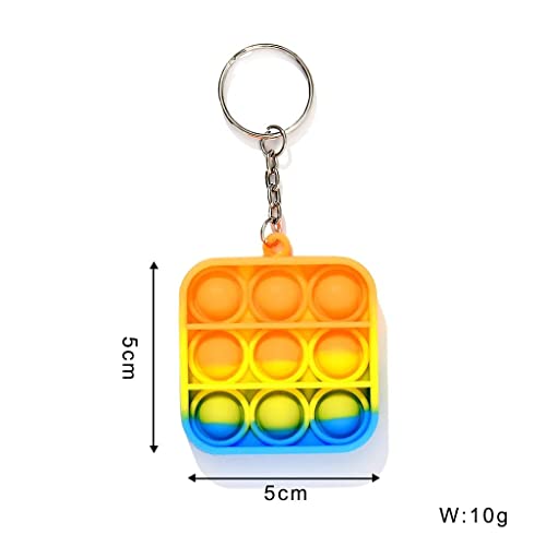 Image of LITTLEMORE Pop it Set (Pack of 3) Jumbo Unicorn Pop it Fidget Toy, Kids Toys, Pop Bubble Fidget Toys Big Size �136 Bubbles - (Multicolor) (As per Availability) (Squarekey)