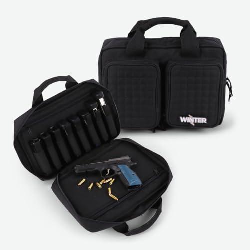 Winter Guncases 1982 Pistolentasche für 2 Pistolen Night