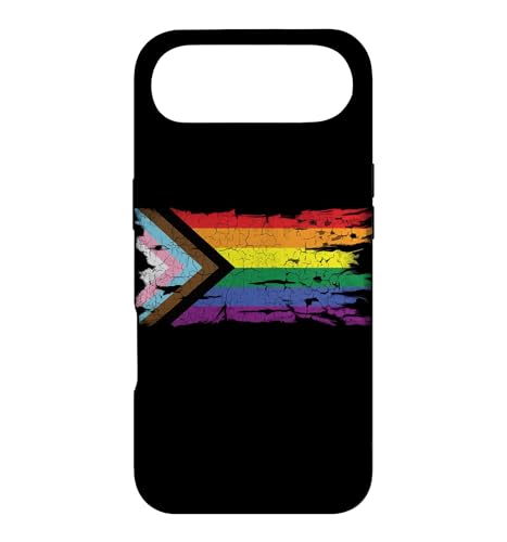 Progress Pride Flag LGBTQ ���� �ڂ�ڂ�O�����W �X�}�z�P�[�X iPhone Air �p