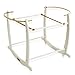 Price comparison product image Clair de Lune Deluxe Rocking Moses Basket Stand - White
