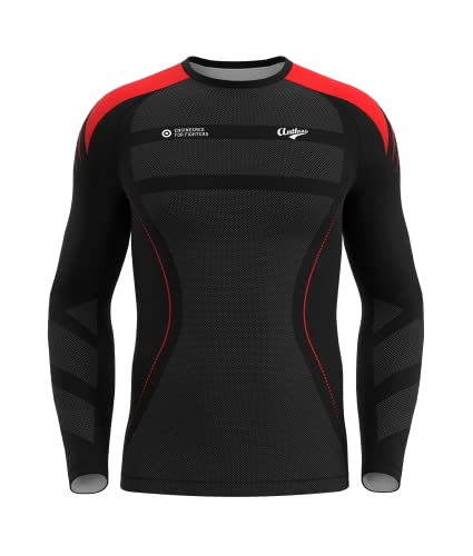 Anthrax Rashguard Schwimmshirt - Activewear für Herren Langarm - LSF 50+ - Quick Dry - Multifunktionsshirt für Outdoor-Aktivitäten - Leichtes Material - Verschiedene Designs Cover