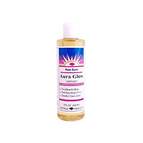Aura Glow Skin Lotion Rose - 8 fl oz by Heritage Products
