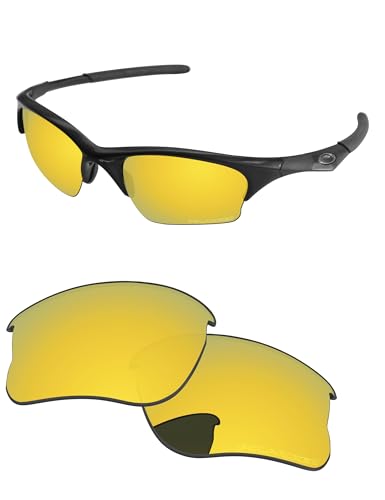 Image of Replacement Lenses for Oakley Half Jacket XLJ 60mm Sunglass - Precision Fit, UV Block & Impact Resistant