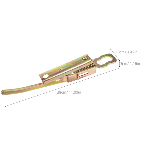 Loquet à bascule Gatuida de fermeture pour hayon de remorque, camion et conteneur - 3