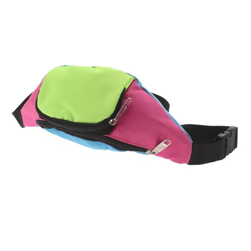 PRETYZOOM Riñonera para Mujer Vintage de Tela Oxford Múltiples Bolsillos y Correa Ajustable Ancha para Viajes y Desplazamientos Urbanos