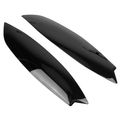 Sourcil phare voiture pour GOLF 5 GTI MK5 2005-2007 paupières de phare noir