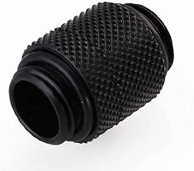 Bykski G1/4 Dual Male Rotary Extension Coupler (B-DTSO-S) - Black