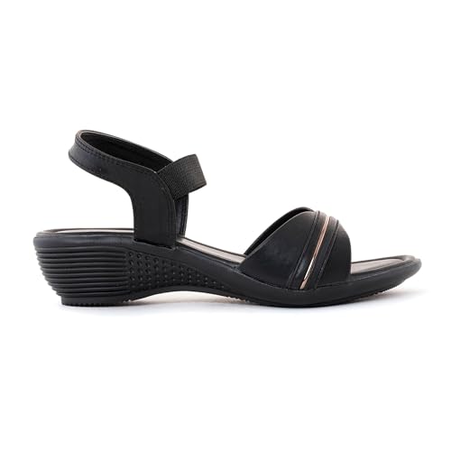 Image of Khadim's 6511296 Lightweight Durable Extra Soft Trendy Premium Stylish Casual Slingback Heels For Women