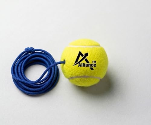 Image of Tennis Hanging Ball or Trainer Ball with Rope Solo Practice Training Aid