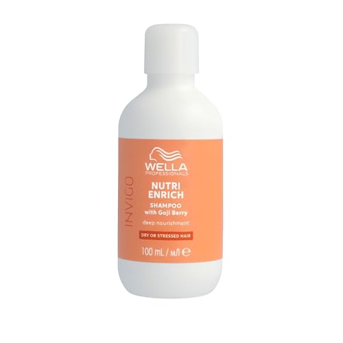 Wella Professionals Invigo Nutri Enrich Shampoo nutriente intenso - Tecnologia Wella per capelli vitali - Shampoo professionale capelli 100 ml