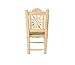 Set of 2 Chair Mexican of Handmade Wood Woven with Natural Palm or Tule Sol Fiber, Artisan from Jalisco ideal restaurant, home, bar, hotel, garden, coffeshop, tequila