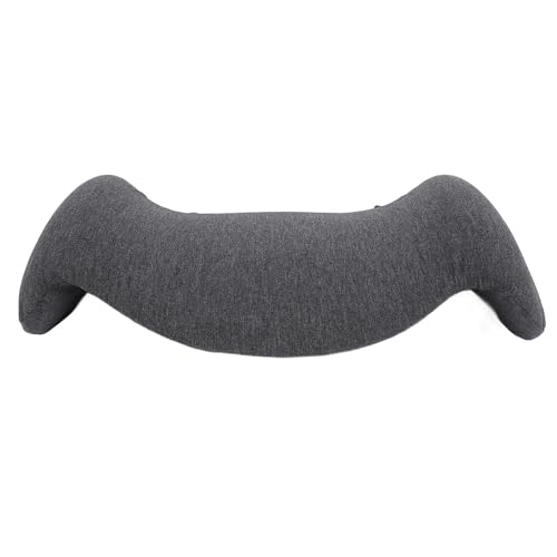 QWUUYEC Almohada Soporte Lumbar con Calefacción USB 4 Niveles de Temperatura, Espuma Viscoelástica de Alta Densidad, Cojín Ergonómico para Cintura - Temporizador Ajustable, Funda