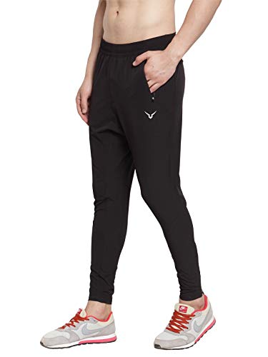 Image of Invincible Men's Athleisure Gym Wear Running Workout Training Fitted Track Pants