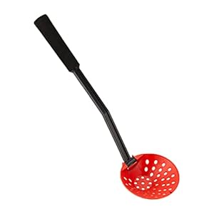 IJsvissen Scoop met lange handgreep opvouwbare afneembare skimmer scooper voor winter vissen rood