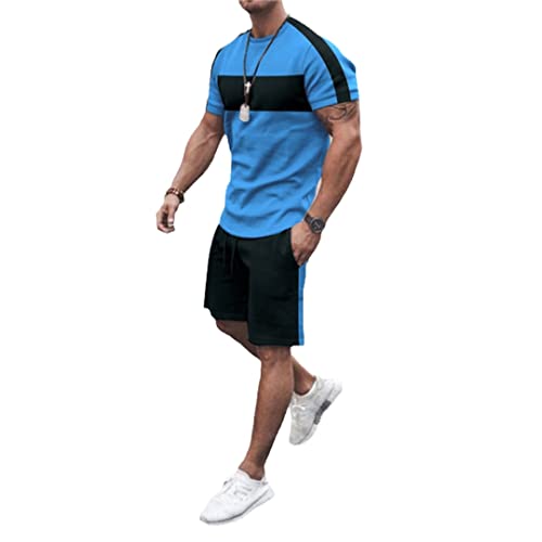 Costume d'été pour la plage haut de gamme avec t-shirt 3D homme aux finitions soignées taille XXL