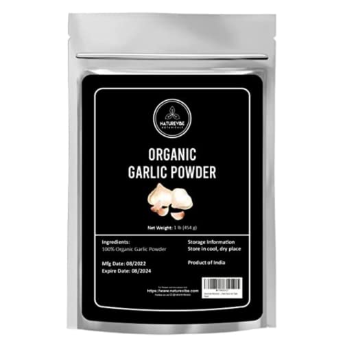 Naturevibe Botanicals Organic Garlic Ground Powder