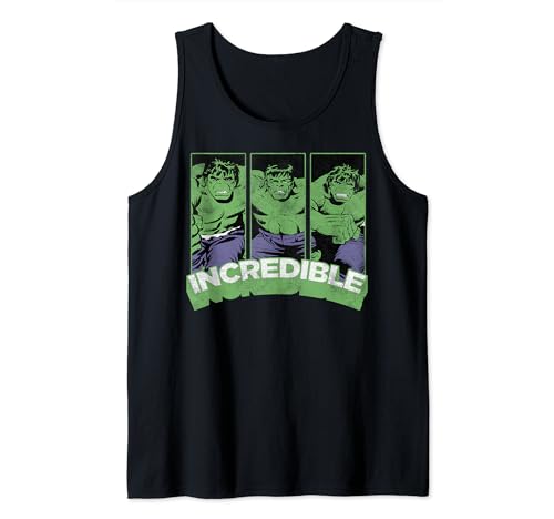 Débardeur Marvel Hulk contre la chaleur t-shirt sans manches coton
