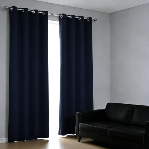 WUXXIANG Rideaux Opaque 80 x 120 cm Doux, Thermique Isolant, Isolant Thermique, Anti Froid, Bloquer Lumiere, Anti UV Rideaux Fenêtre Opaques pour Coucher,...