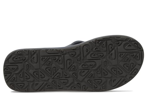 Image of Quiksilver Carver Suede Flip Flops for Men, Arch Support Athletic Mens Sandals, Thong Mens Slides